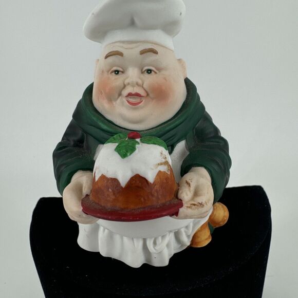 Merry Makers Dept 56 Percival the Puddingman 93629 Original Retired Monk Baker - Picture 8 of 12